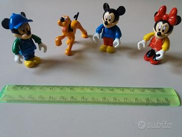Lotto 4 Figure RARE LEGO Disney Mickey Mouse (Anno
