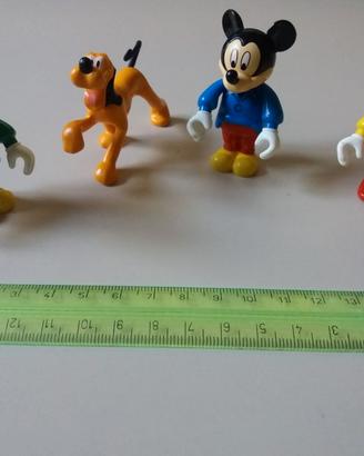 Lotto 4 Figure RARE LEGO Disney Mickey Mouse (Anno