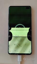 Samsung S10 plus LCD rotto 
