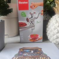 Metatex Jack 5in1 Tritacarne Macina carne 3 dischi