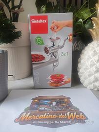 Metatex Jack 5in1 Tritacarne Macina carne 3 dischi