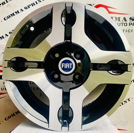 4 CERCHI IN LEGA ORIGINALI RAGGIO 14 FIAT PANDA