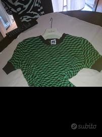 maglia Missoni elasticizzata in cotone e viscosa 