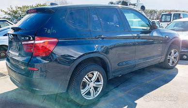 Ricambi BMW X3 Xdrive 2.0i del 2012