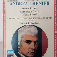 Andrea Chenier musicassette vintage 