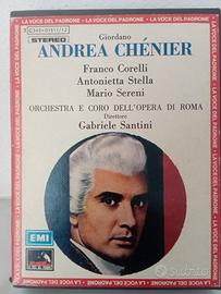 Andrea Chenier musicassette vintage 