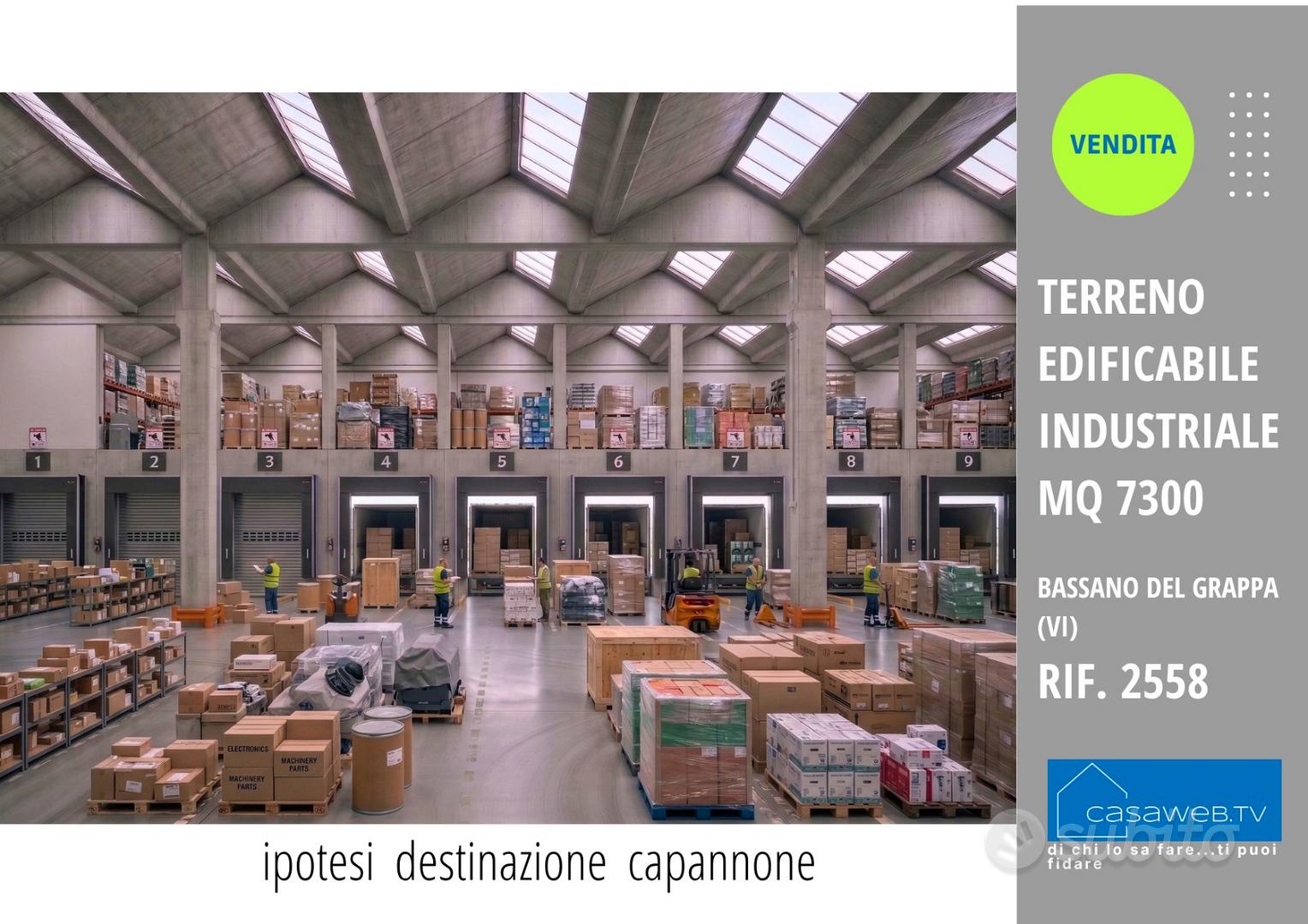 Lotto edif. Ind.le 7.300 mq Bassano (VI) Rif. 2558 - Altro
