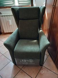 Poltrona motorizzata Super Relax  Made in Italy