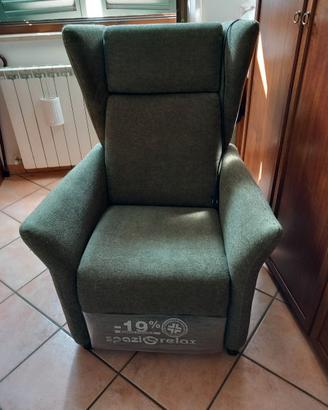 Poltrona motorizzata Super Relax  Made in Italy