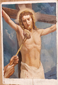 Quadro dipinto Cristo Crocifisso Mario Barberis
