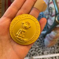 Medaglia 100 anni carnevale di Viareggio