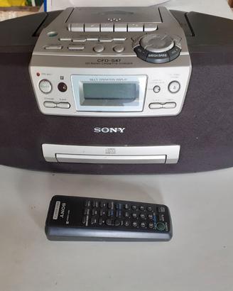 Radio CD Cassette Recorder - Sony