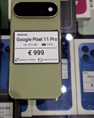 Google pixel 11 pro 5g 512gb