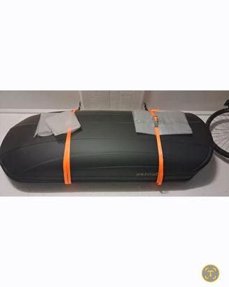 Baule tetto auto Menabo  + kit  fissaggio Farad