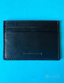 Portacarte card/Holder in vera pelle "Ben Sherman"