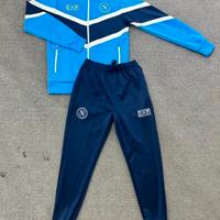 Tuta da allenamento con zip intera Napoli