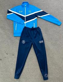 Tuta da allenamento con zip intera Napoli