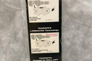 Ariete Folija Tear Off 3x6 Enduro Motocross NUOVO