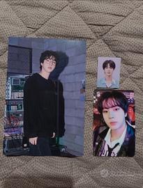bts Jin season's greetings 2022 photocard 