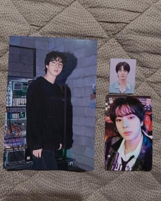 bts Jin season's greetings 2022 photocard 