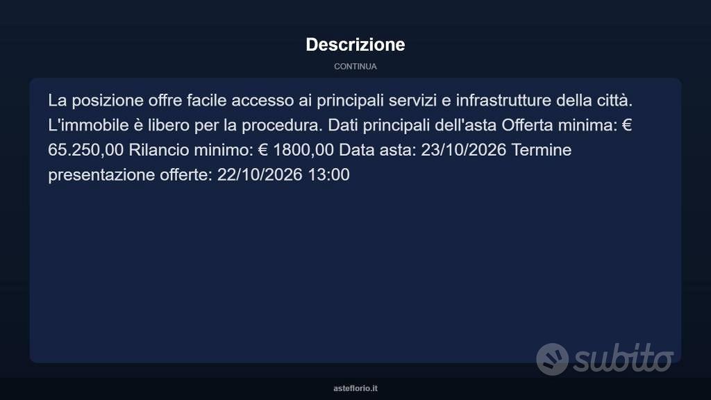 Appartamento – Catania, Fortino, Centro storico - Altro