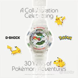 G-Shock Casio Pokemon 30º anniversario nuvo