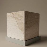 Piedistallo in Travertino Cubico 30x30cm