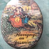 COPPIA DI SCATOLETTE DI LATTA DA COLLEZIONE 