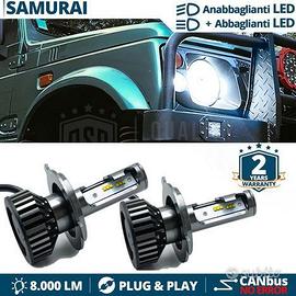 KIT LED H4 per SUZUKI SAMURAI Luci Bianche CANbus
