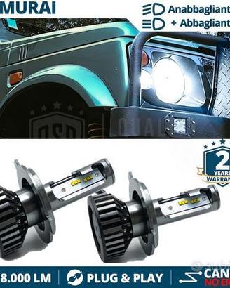 KIT LED H4 per SUZUKI SAMURAI Luci Bianche CANbus