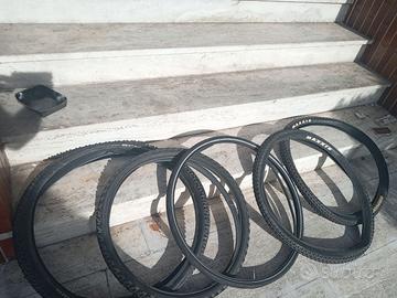 MTB Gravel cerchi 26/28 gomme 26/27.5/28/29