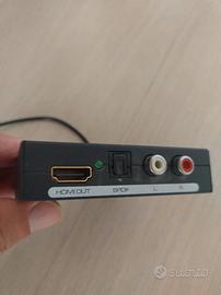 HDMI Audio Extractor 1080p – SPDIF Ottico + RCA
