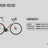 BICI strada CONOR carbon 105 di2