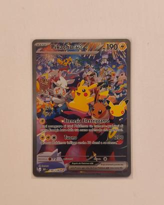 carta pokemon Pikachu ex special 30°