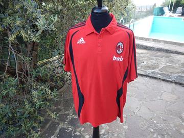 Polo Adidas "Ufficiale" Milan AC Team - Vintage