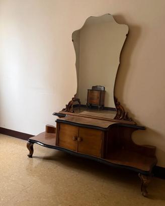 Camera da letto completa in radica – Anni '50