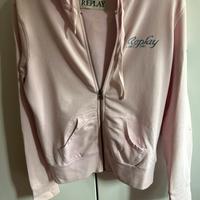 Felpa Replay cotone rosa S