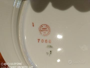 servizio piatti Richard Ginori inizio 900