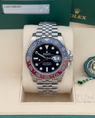 Rolex Gmt-Master II 126710BLRO Pellicolato 2019