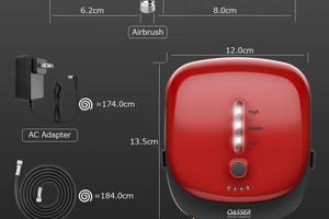 Mini Kit aerografo,Airbrush con compressore aerogr