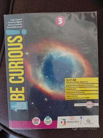 libro di testo " BE CURIOUS! " volume 3