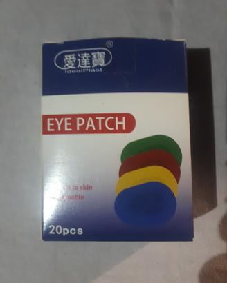 cerotti sterili per occlusione occhio bimbi