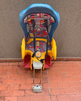 Seggiolone bimba/o per bici con attacco rapido