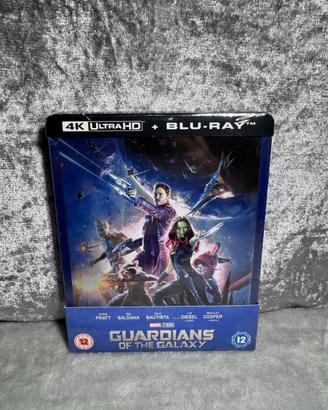 Guardians of the Galaxy UK Zavvi Excl 4K + Bluray