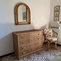 Set cameretta in giunco