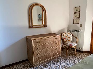 Set cameretta in giunco