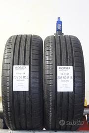 2 PNEUMATICI USATI 205 50 R16 87V NOKIAN