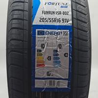 4 pneumatici nuovi fortune 205/55 r16 91v pn16340