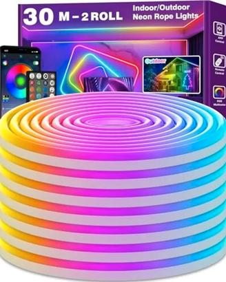 LED luci a corda al neon, controllo / telecomando