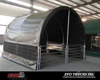 STALLA CAVALLI - CAPANNONE FIENO - STRUTTURA AGRIC